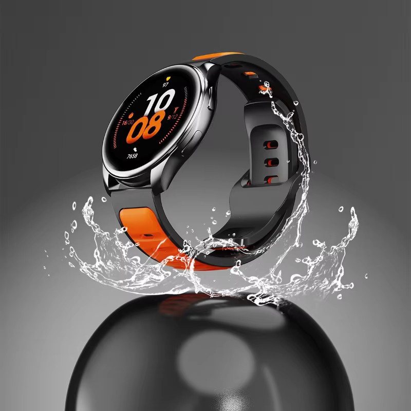 Huawei Uhrenarmband Silikon, zweifarbig, 20/22 mm, Unisex - Bild 3