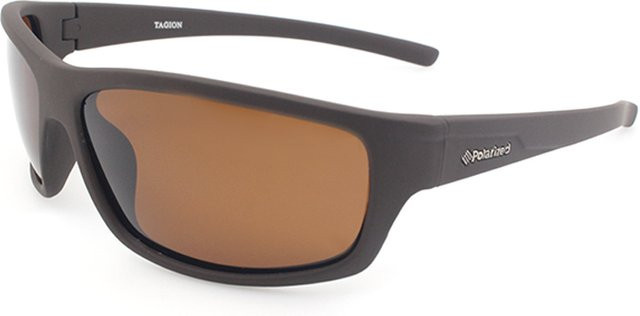 TAGION Sonnenbrille, Herren, Rechteck, Vollrand, Braun, Kunststoff, polarisiert - Bild 1