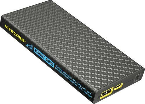 NiteCore SUMMIT Powerbank NC-SUMMIT10000 mit 10000 mAh und Quick Charge in Grau - Bild 1