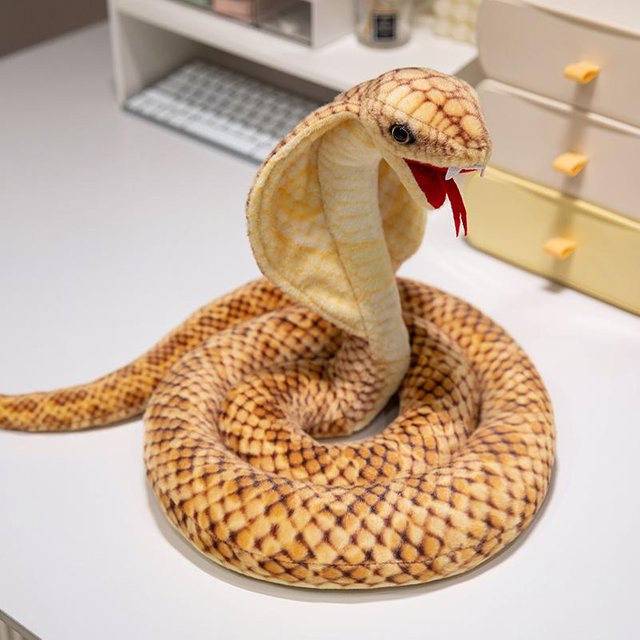 Kidsly Cobra Plüsch Spielzeug, Plüsch / Textil, ab 14 Jahren - Bild 1