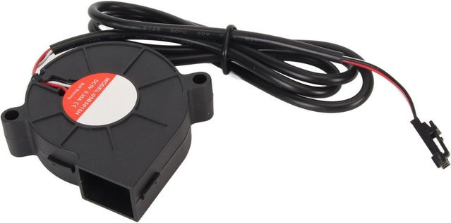 Ersatz-Gebläselüfter für Prusa i3 MK3 MK3S MK2 2.5 Hotend-Kühler, 5015 Black, B/T/H: 50 x 50 x 15 mm, 5V DC 0.35A - Bild 1