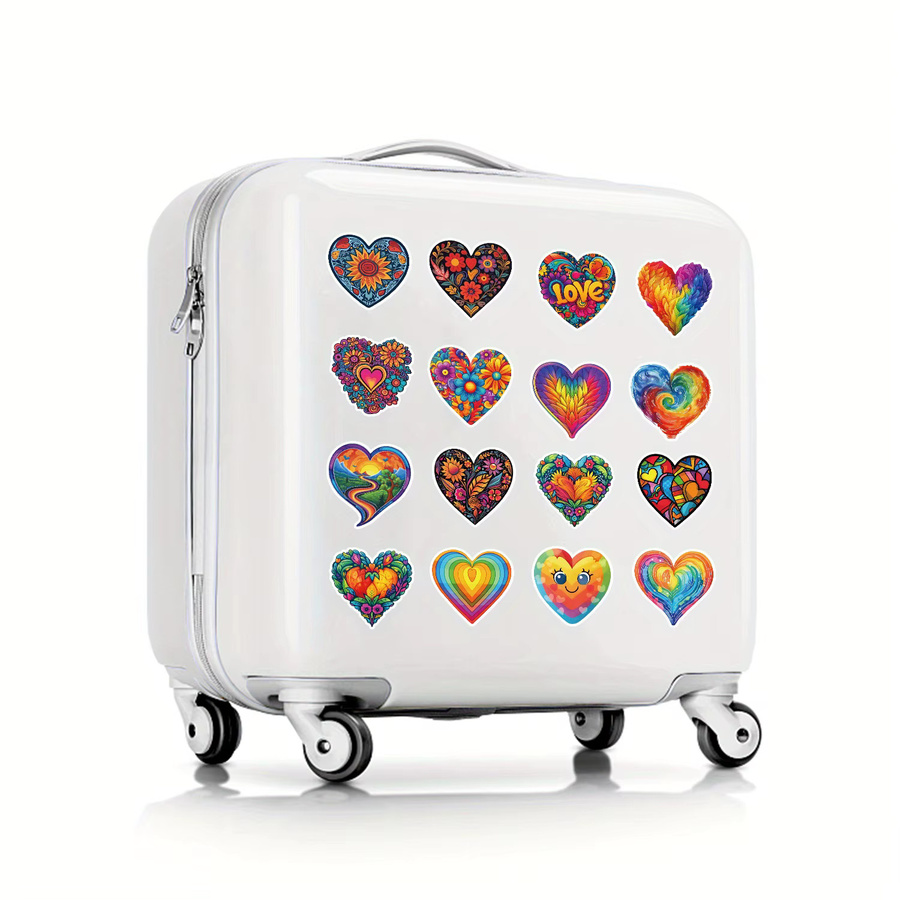 GOGOTU Valentinstag-Graffiti-Aufkleber, Sticker, 50 Stück, multicolour - Bild 4