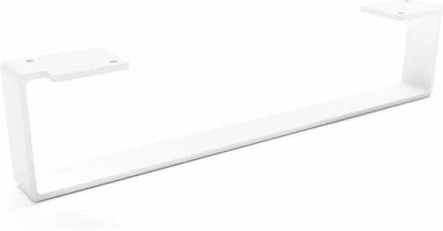 HEVVA Möbelbein LUXEMBURG in Weiß, Höhe: 10 cm, Tiefe: 45 cm - Bild 1