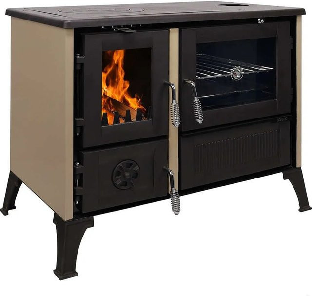 365 Küchenofen Cook Smart Beige Emailliert 8 kW - Bild 1