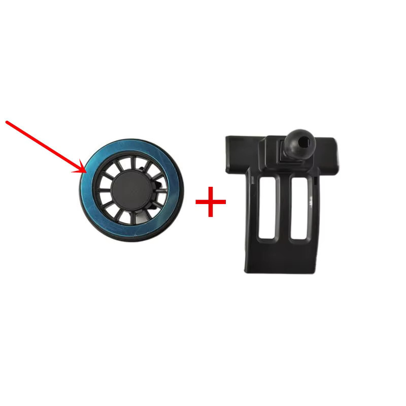 Magnetische Smartphone-Halterung aus ABS-Material für BMW E65 (2004-2008) in Schwarz - Bild 2