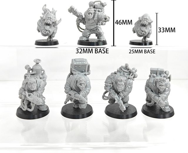 Tusk Model Orc Busters Tischminiaturen Harzbausatz unbemalt KT642 - Bild 1