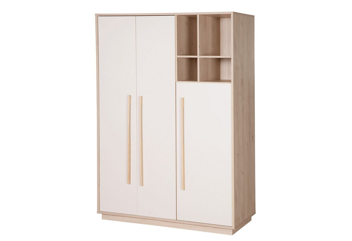 roba Kleiderschrank Elva mit 3 Türen und Soft-Close für Baby- und Kinderzimmer - Bild 1