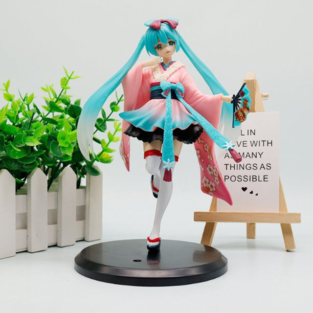 Bandai Hatsune Miku Anime-Figur, PVC-Modell, Einzelfigur, Bunt / Mehrfarbig - Bild 1
