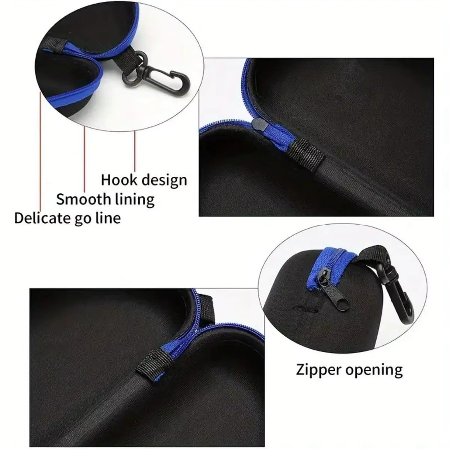 GESTLEMONTAR Brillenetui, Schwarz - Bild 3