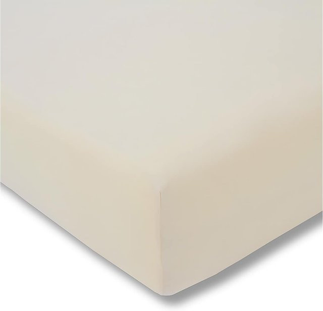 Estella Spannbetttuch aus Jersey-Stretch aus Baumwolle in Weiß - Bild 1