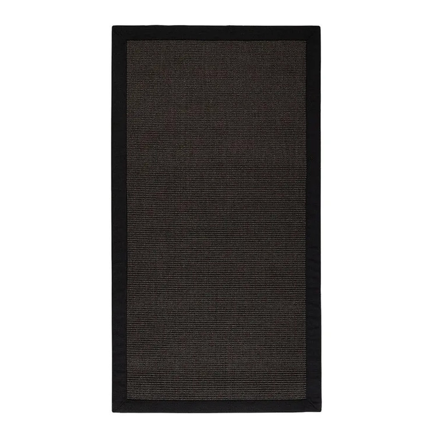 Karat Sisalteppich Amazonas mit Bordüre Schwarz B: 200 cm, T: 290 cm - Bild 2