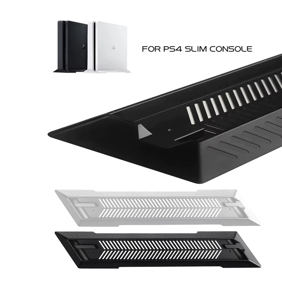 TECTINTER Vertikale Kühlungshalterung für PS4 Slim und PS4 S in Schwarz - Bild 3