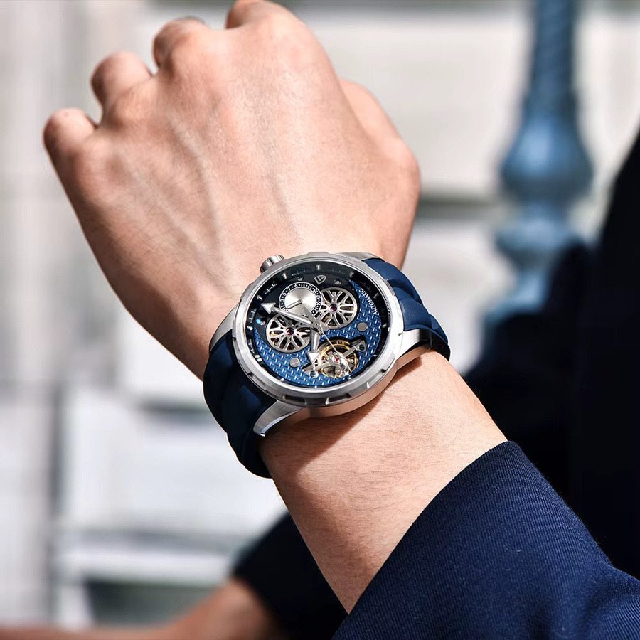 Pagani Design Armbanduhr, Automatik, Edelstahl, 44 mm, Herren - Bild 2