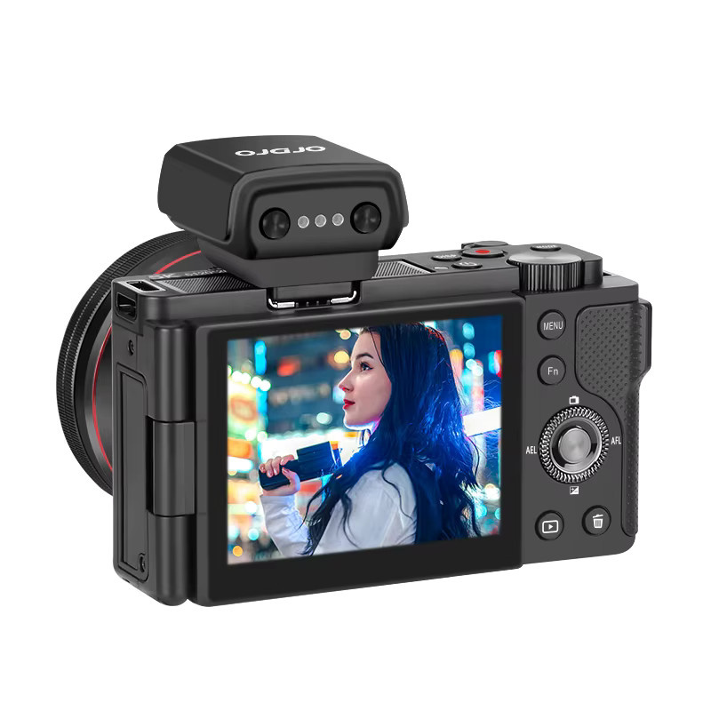 ORDRO G930 Digitalkamera Kompakt in Schwarz für YouTube Vlogging mit 4K Video, 5-fachem optischem Zoom und Taschenlampe - Bild 2