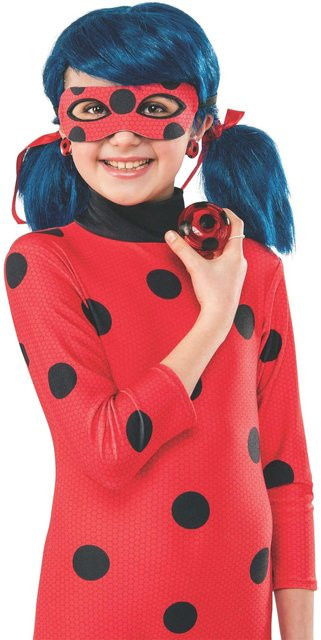 Miraculous Lady Bug Kostümzubehörset schwarz/rot One Size - Bild 1