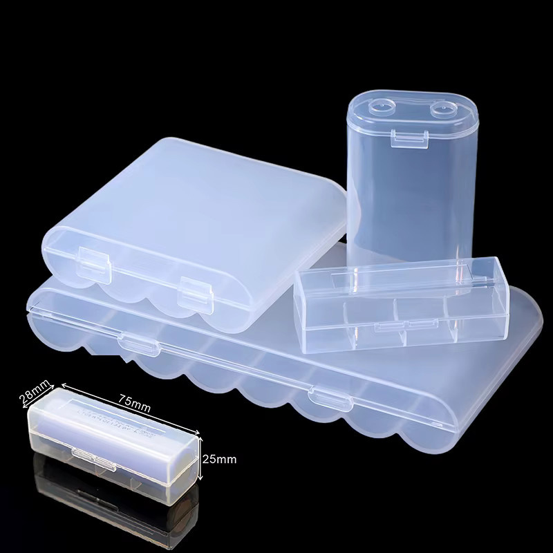 Transparente Aufbewahrungsbox aus PP-Kunststoff für 21700 Lithium-Batterien zum Sturzschutz - Bild 4