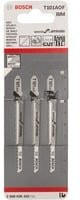 Bosch Stichsägeblatt T 101 AOF Special für Laminat aus Bimetall, Farbe: Silber, Breite: 83 mm - Bild 1
