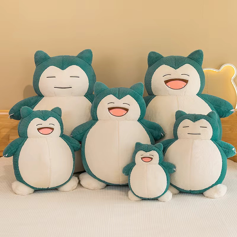DUODUOBAO Pokémon Snorlax, Plüschtier Puppe, Kissen - Bild 2