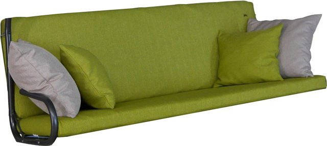 Angerer Hollywoodschaukelauflage Smart in Grün Lime, B/L: 180 x 54 cm - Bild 1