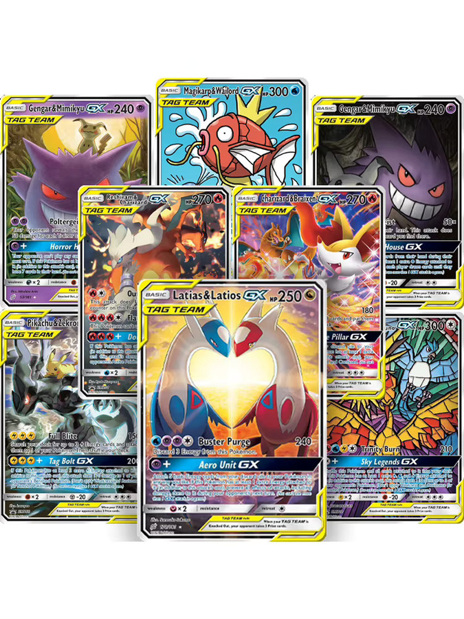 PKM Tag Team TCG GX, Karten-Serie, 40 Karten, Englisch - Bild 3