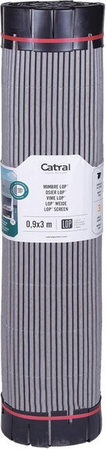 NORTENE Sichtschutzmatte aus Weide in Grau, B/H/T: 150 x 300 x 17 cm - Bild 1