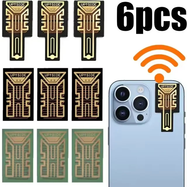 Universeller tragbarer Handy-Signalverstärker Aufkleber als Antennen-Booster für iPhone, Samsung und Mi - Bild 1