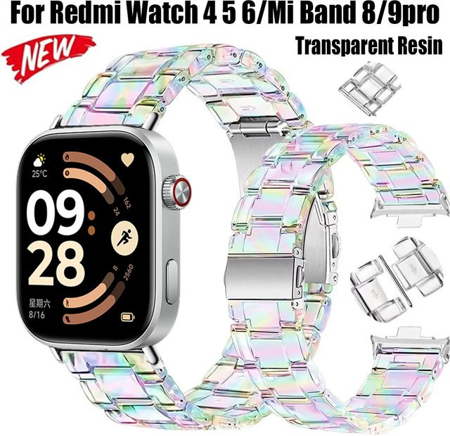 Xiaomi Uhrenarmband Harz, transparent - Bild 1