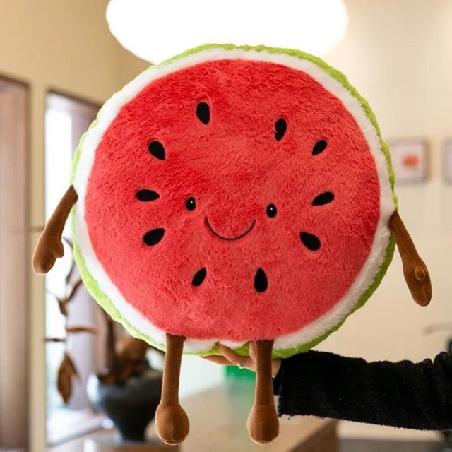 BC Pet Supplies Wassermelone Plüschtier, Kissen, 45cm - Bild 1