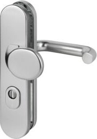 Dieckmann Schutzgarnitur Logo 8755/0272 aus Aluminium in Silber, 72mm, 35-45mm EDI - Bild 1