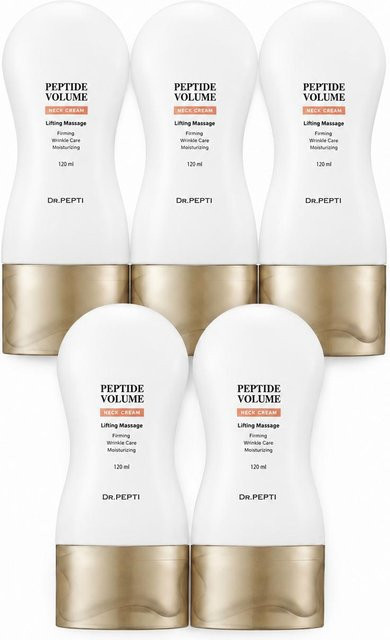 Dr.Pepti Volume Halscreme, 120 ml, mit Peptide, Kollagen, Hyaluronsäure - Bild 1