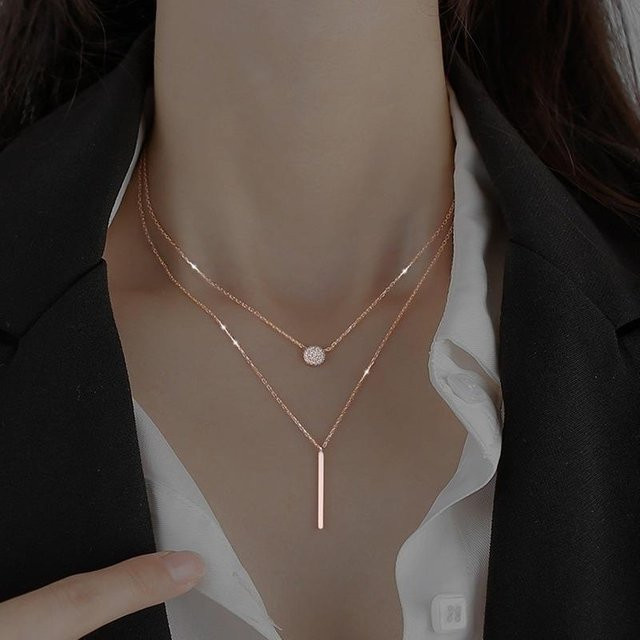 KaiTingu Halskette, Diamant, Gold, Damen - Bild 1