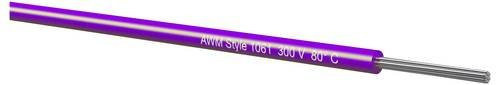 Kabeltronik Schaltlitze 1 x 0,22 mm² Violett 500 m - Bild 1