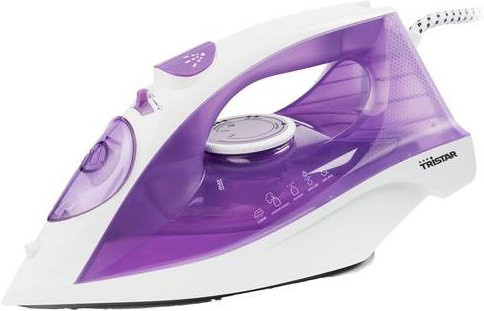 Tristar ST-8350 Dampfbügeleisen in Violett und Weiß mit 2200W und vertikaler Dampffunktion - Bild 1