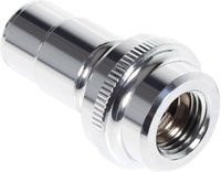 Alphacool ES Schnellverschluss BLH1A PushIn Male IG Verbindung in Silber - Bild 1