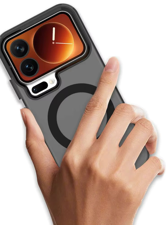 Xiaomi 17 Pro Max und 17 Pro Schutzhülle mit MagSafe Magnetisch Matt in Orange - Bild 7