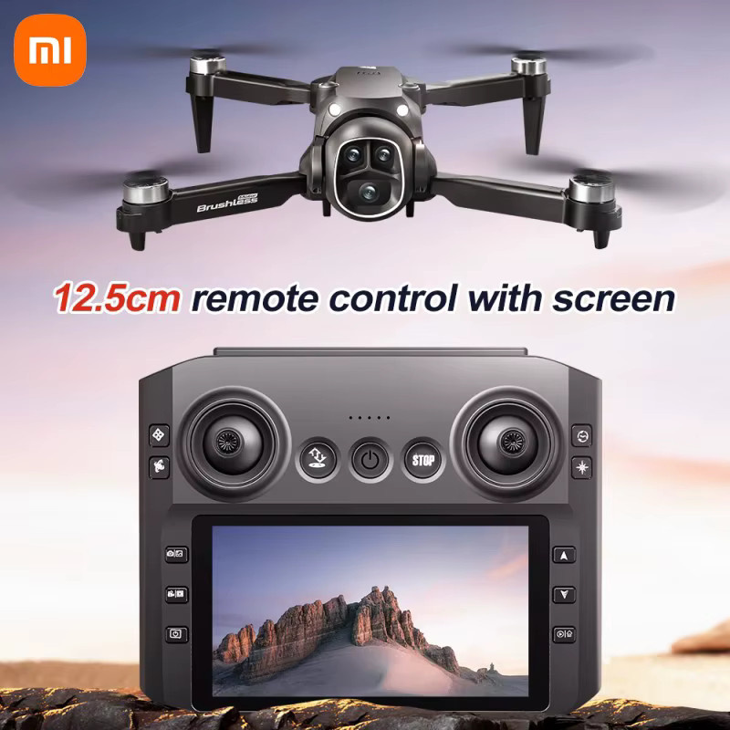Xiaomi M7 Drohne mit 8K Luftbild-HD-Doppelkamera, intelligente Hindernisvermeidung, bürstenloser Motor, 5G WIFI und GPS in Schwarz - Bild 2