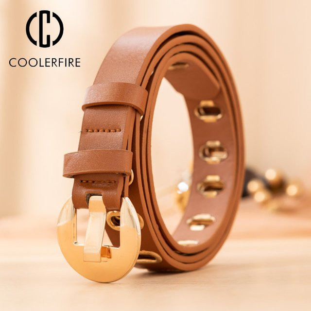 CCOOLERFIRE Gürtel, Gold Schnalle, Damen - Bild 1