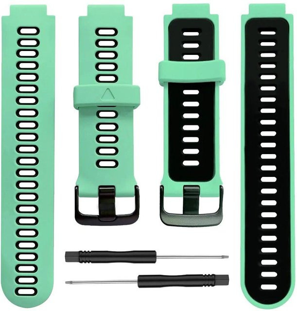 MY-CASE Uhrenarmband Silikon, hellgrün, Unisex - Bild 1