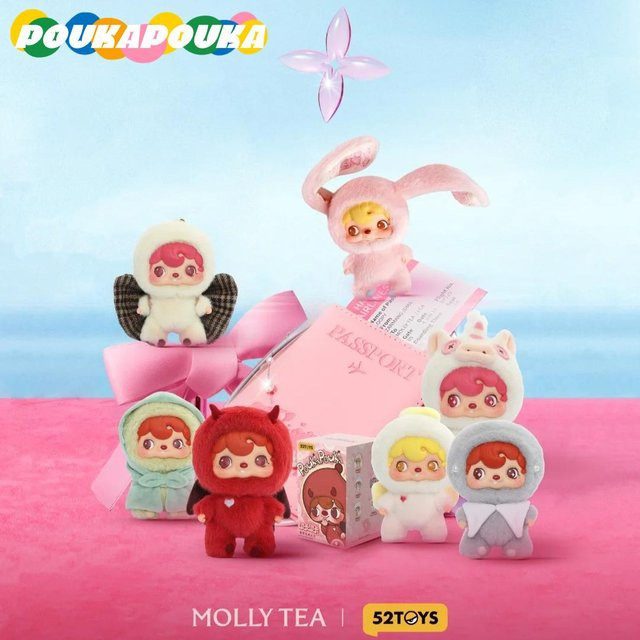 52TOYS Poukapouka-Serie, Plüsch-Anhänger, Blindbox, Puppe - Bild 1
