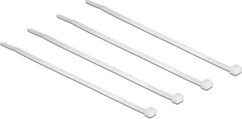 Delock 18605 Kabelbinder in Transparent, 100 Stück - Bild 1