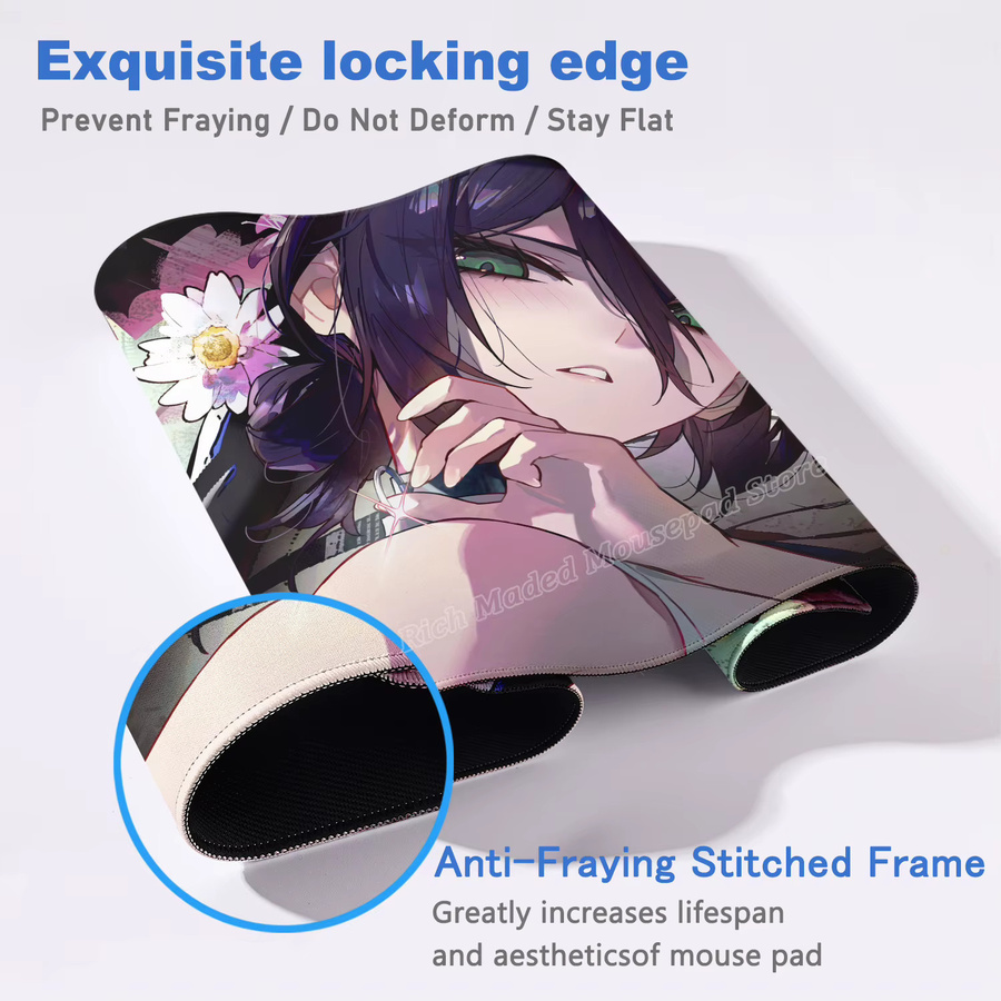 Potdemiel Anime Chainsaw Man Reze XXL Mauspad in Multicolour für Gaming und Büro - Bild 2