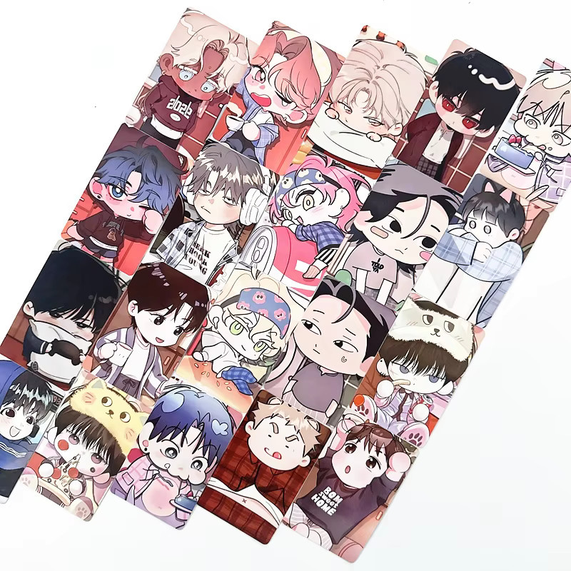 nbyinto Koreanische Manhwa-Fotokarten Home Party, Webtoon-Charakter-Sammel-LOMO-Karten, 20-teiliges Set - Bild 2