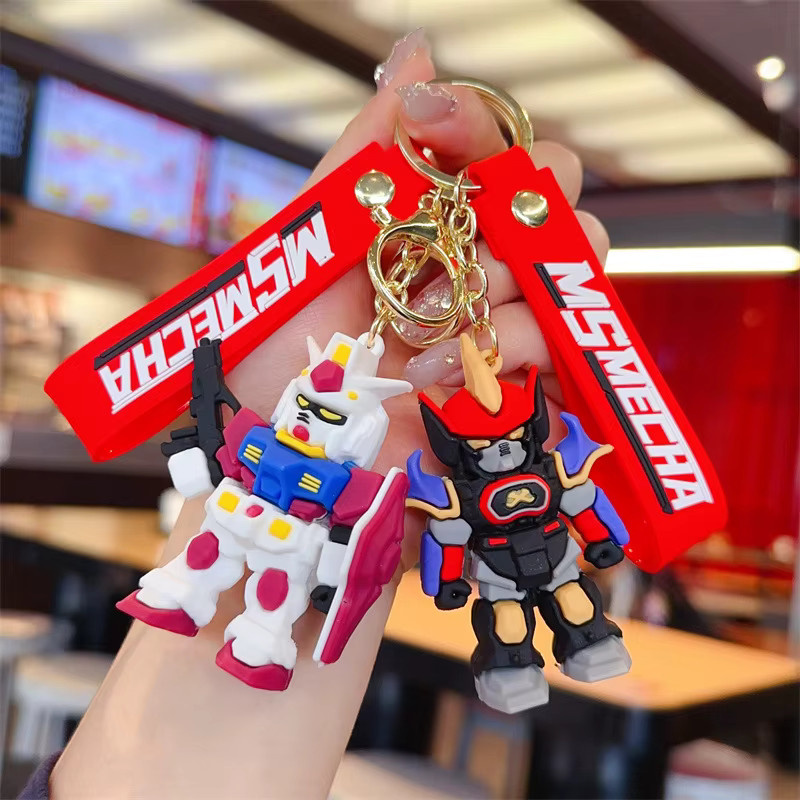 Bandai Gundam Armband-Schlüsselanhänger, Silikon, Gummi, Bunt / Mehrfarbig - Bild 2