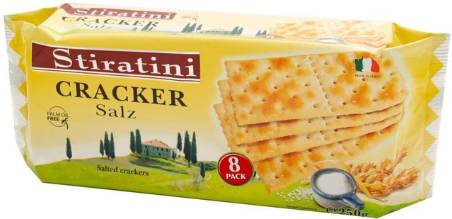 Stiratini Salzgebäck Cracker 250 g - Bild 1