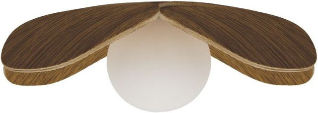 Umage Forget Me Not Pendelleuchte aus Holz in Braun mit organischer Form - Bild 1