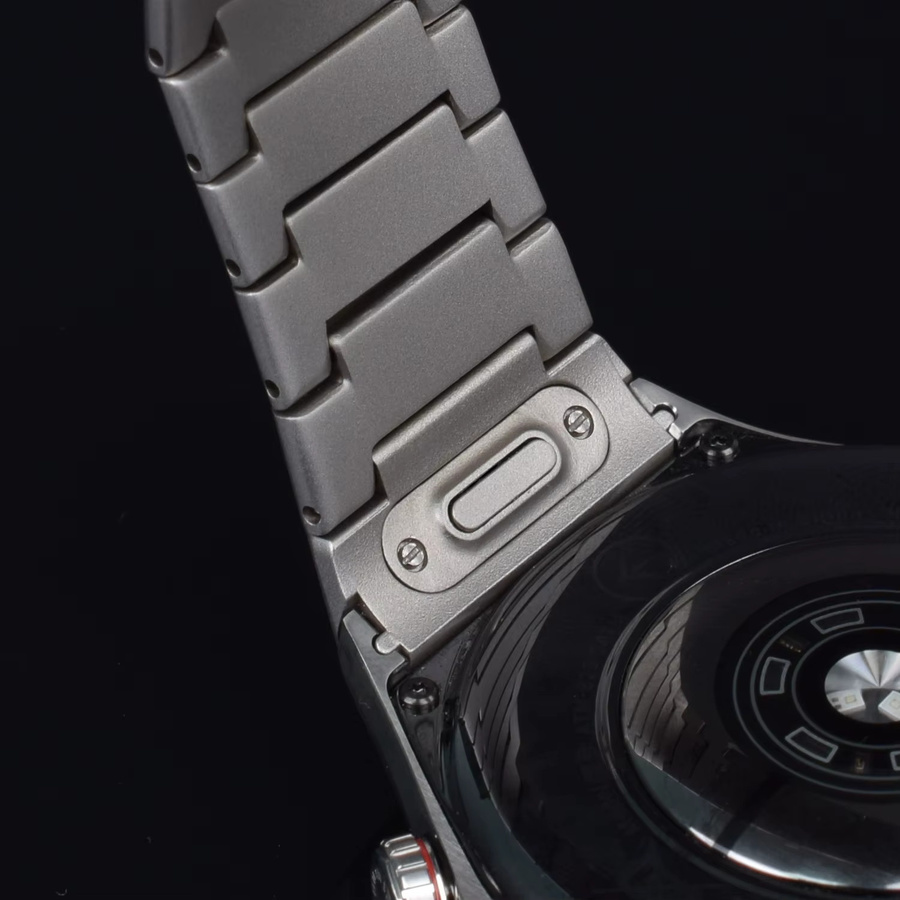 Uhrenarmband Titan, Silber, für Huawei Uhr GT6/GT5 Pro 46mm, Unisex - Bild 1