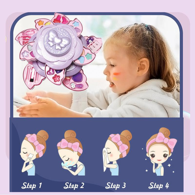 Bai Fen Bai Schminkset für Mädchen, waschbar, echte Kosmetik - Bild 2