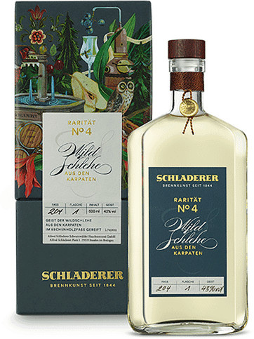 Breisgauer Traditionsbrennerei Schladerer, Obst- & Kräuterbrand, Wildschlehe, 0,5 l - Bild 1