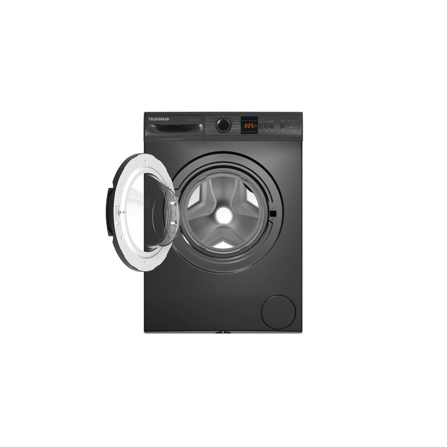 Telefunken Waschmaschine TF-WM-5141T1DI Frontlader Dark Inox B/H/T: 60 x 85 x 53 cm - Bild 2