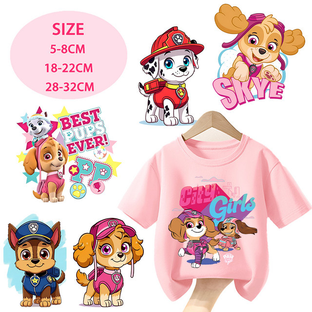 TAKARA TOMY Paw Patrol Wärmeübertragungsaufkleber, Bügeltransfer - Bild 1